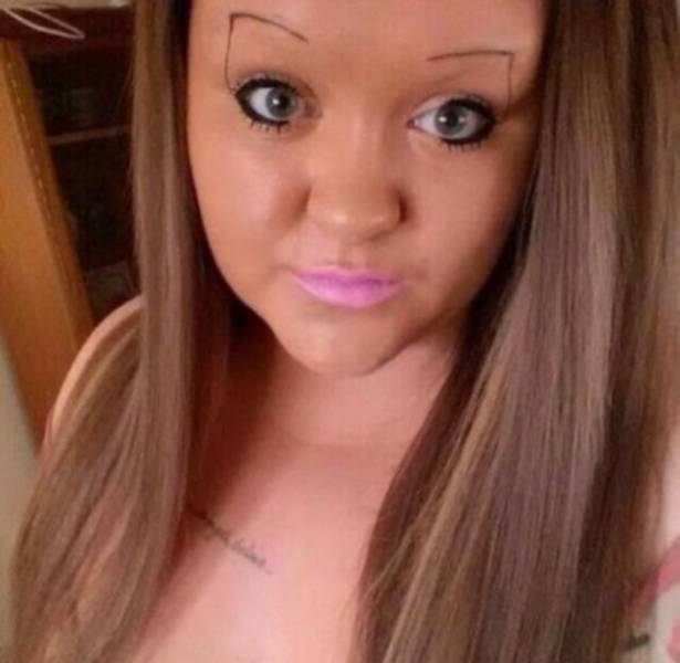 These Eyebrows Are Not The Way…