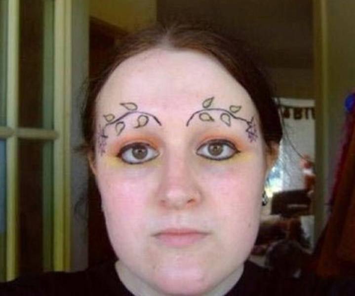 These Eyebrows Are Not The Way…