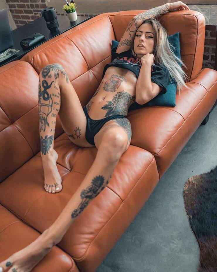 Tattooed And VERY Hot!