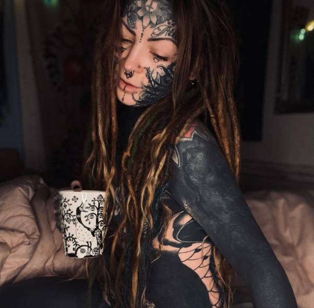 Tattooed Mother From Finland