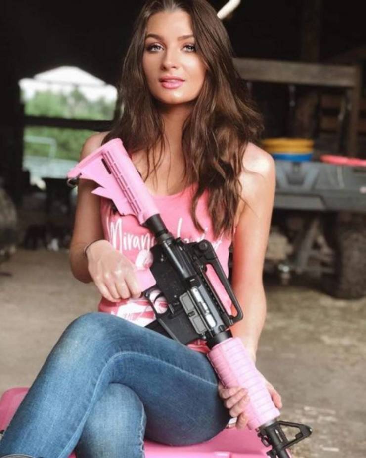 Guns And Girls: A Powerful Combination