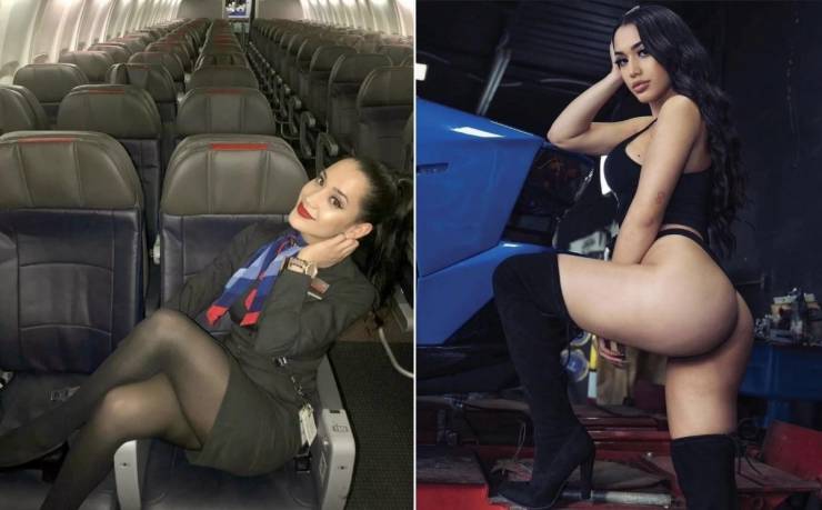 Flight Attendants Share Their Sexy Pics