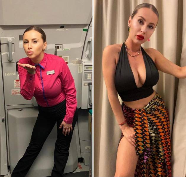 Flight Attendants Share Their Sexy Pics