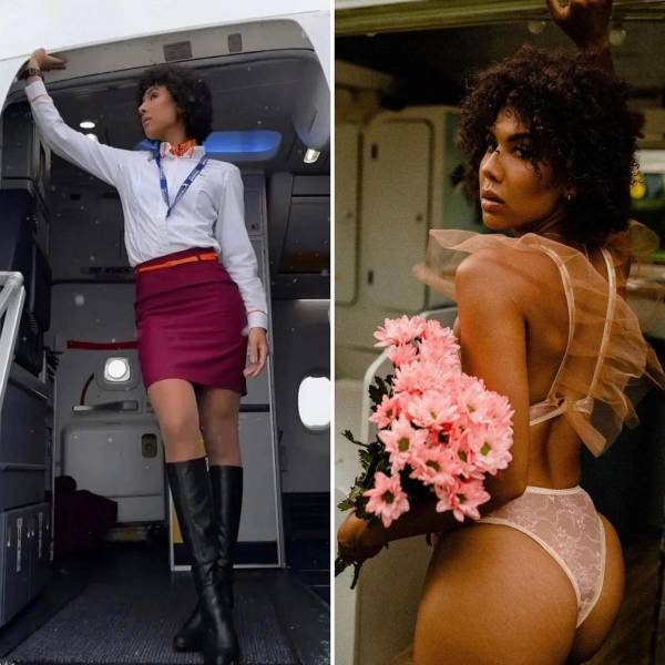 Flight Attendants Share Their Sexy Pics