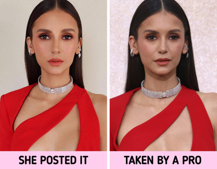 Behind The Filter: Eye-Opening Photo Comparisons Exposing Social Media Illusions