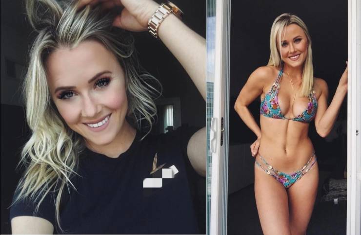 Hot Flight Attendants With And Without Their Uniforms
