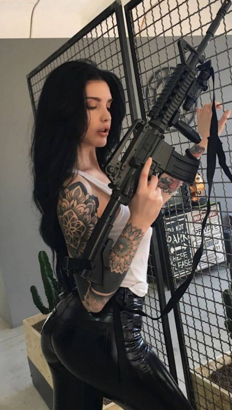 Guns And Girls: A Powerful Combination