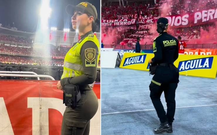 The Sexiest Policewoman From Colombia