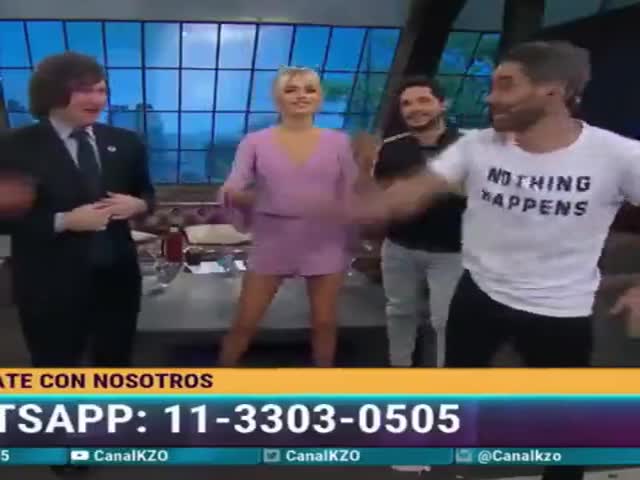 Two Dances From The New President Of Argentina