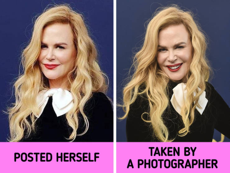 Celebrity Metamorphosis: Photos Taken On The Same Day, Yet Strikingly Different