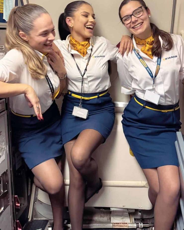 Hot Flight Attendants Are Waiting For You