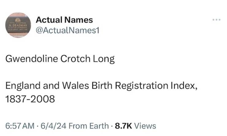 Unbelievably Real Names: Cursed Or Blessed?