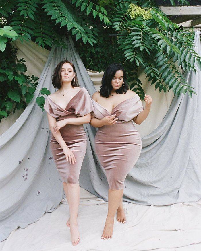 Same Outfit, Different Bodies: Friends Flaunt Fashion