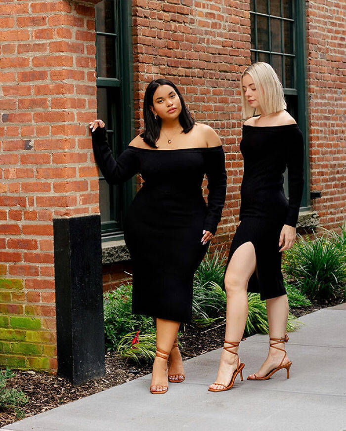 Same Outfit, Different Bodies: Friends Flaunt Fashion