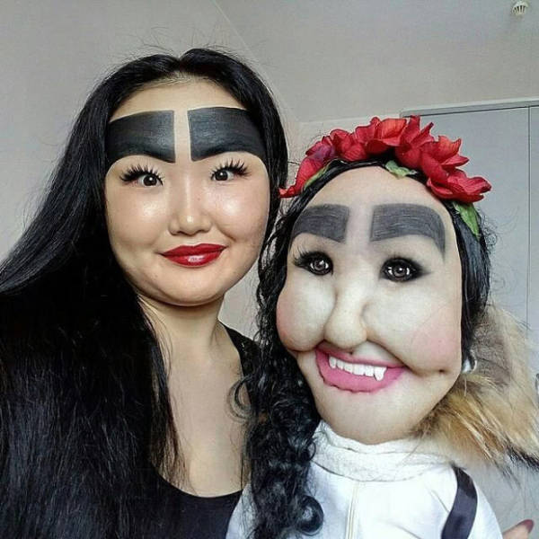 Instagram Sensation: The Russian Influencer And Her Wild Eyebrow