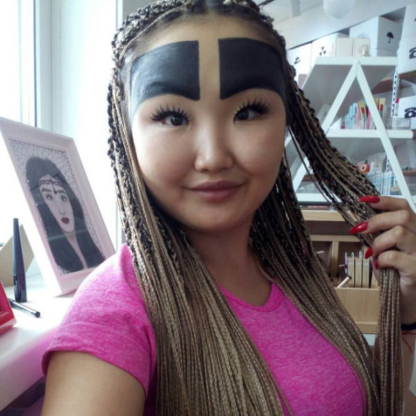 Instagram Sensation: The Russian Influencer And Her Wild Eyebrow