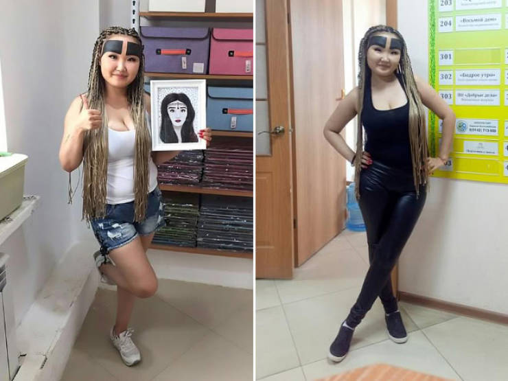 Instagram Sensation: The Russian Influencer And Her Wild Eyebrow