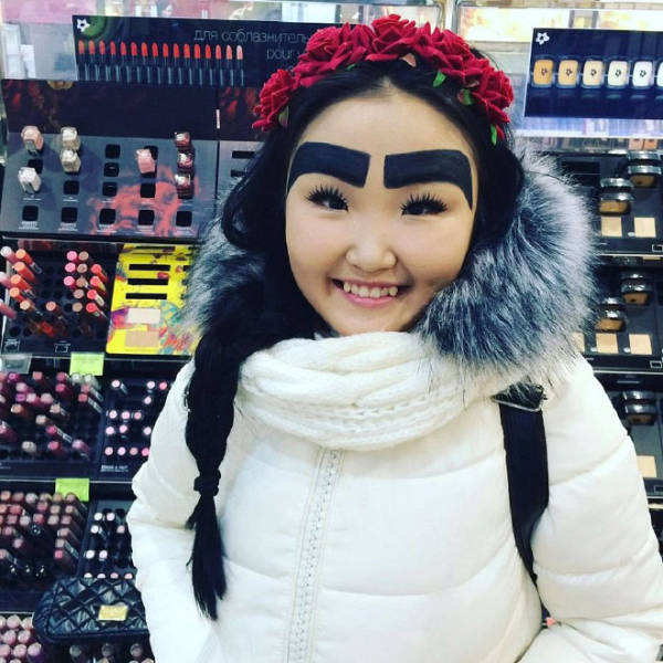 Instagram Sensation: The Russian Influencer And Her Wild Eyebrow