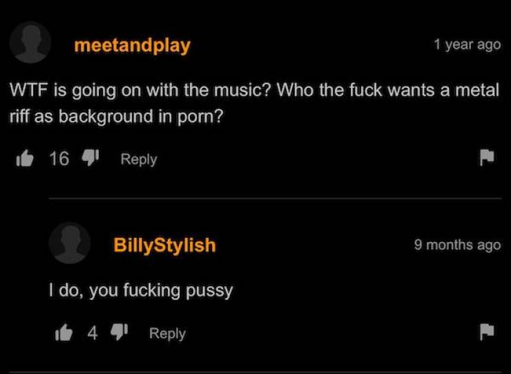 PornHub’s Comments Are Always Wild!