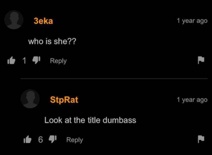 PornHub’s Comments Are Always Wild!