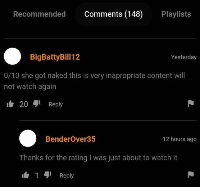 PornHub’s Comments Are Always Wild!