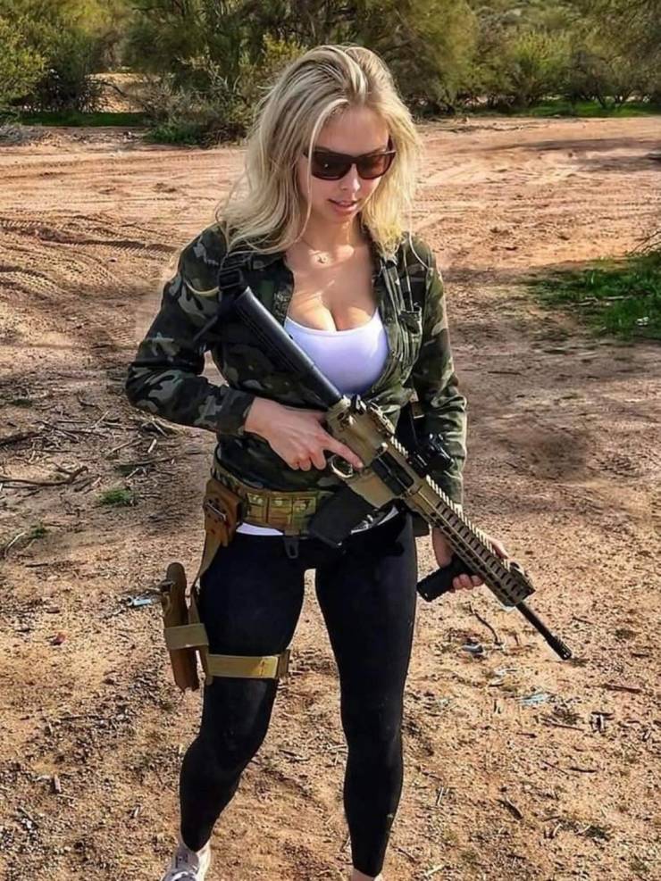 Guns And Girls: A Powerful Combination