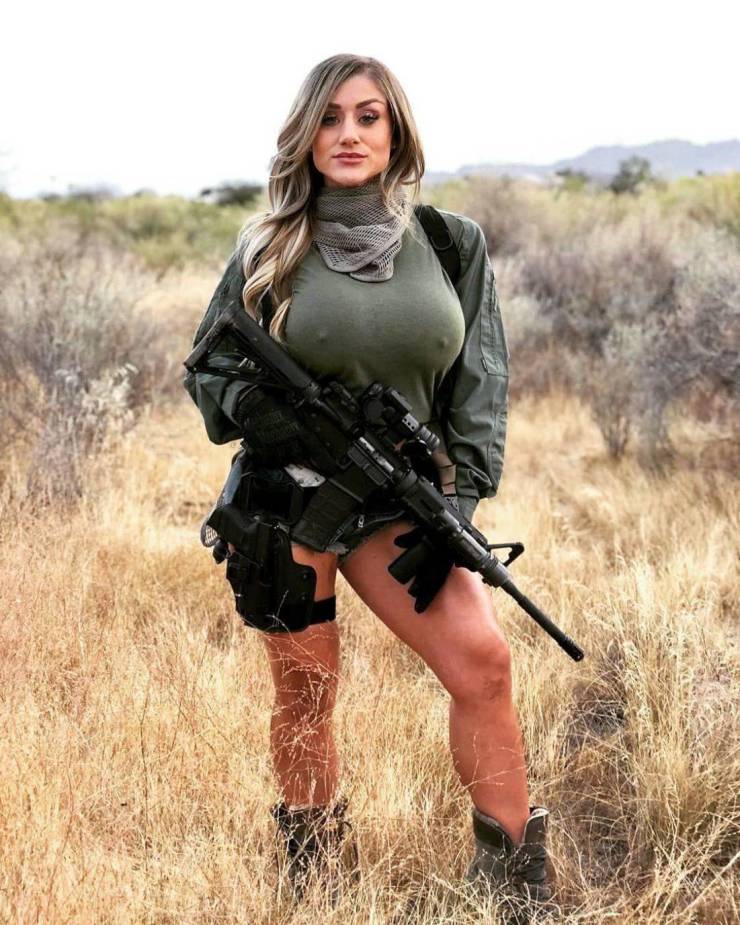 Guns And Girls: A Powerful Combination