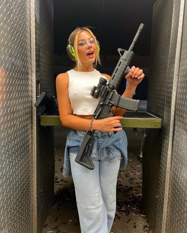 Guns And Girls: A Powerful Combination