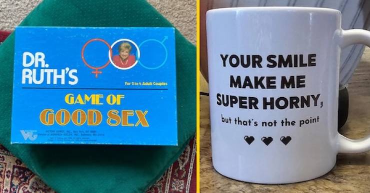 Wild And Unhinged NSFW Thrift Store Finds You Can’t Unsee