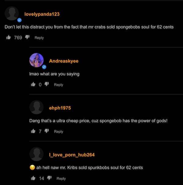 PornHub’s Comments Are Always Wild!