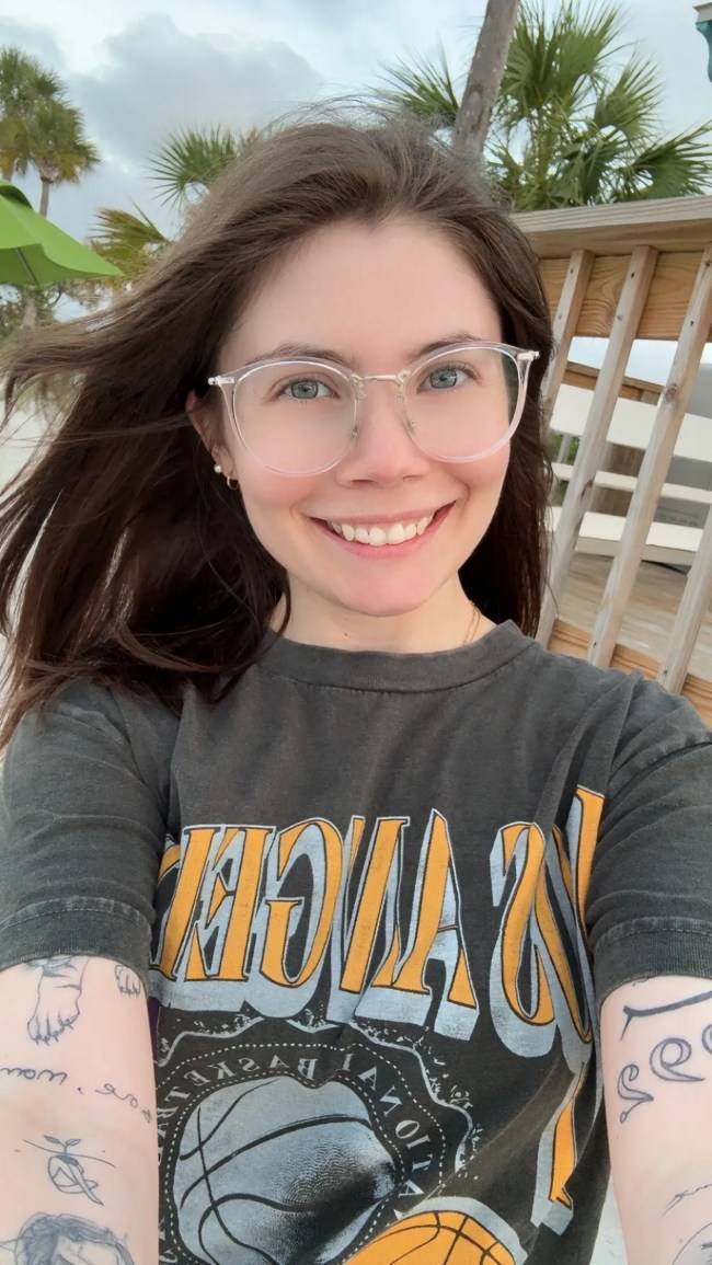 Pretty Eyes Behind Cute Glasses