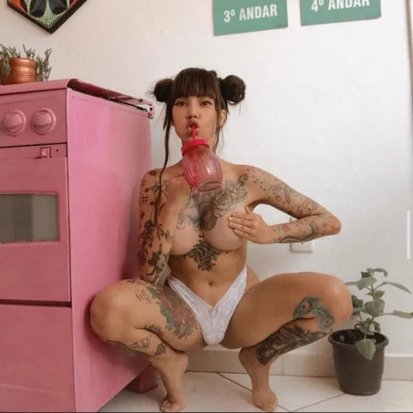 Hands Are The Best Bras!