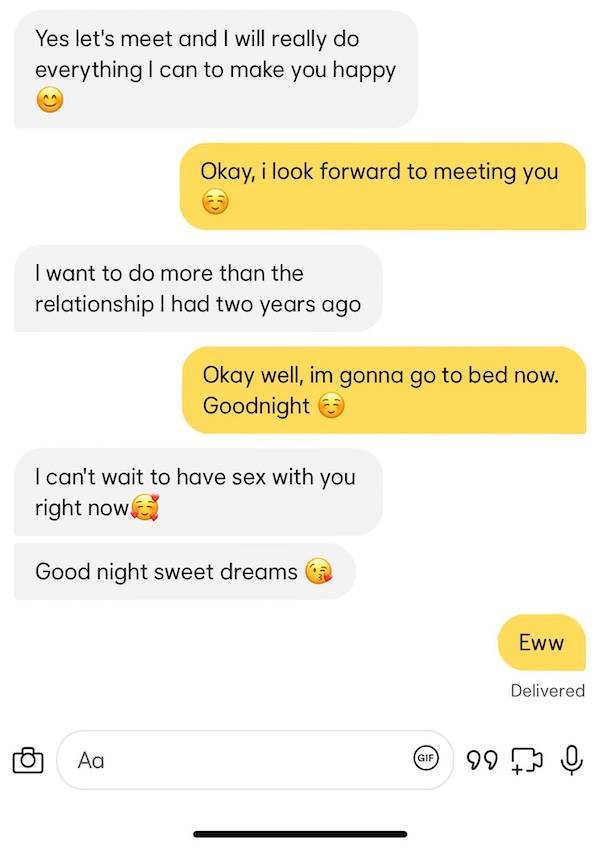 Modern Romance, Swipe by Swipe Disaster