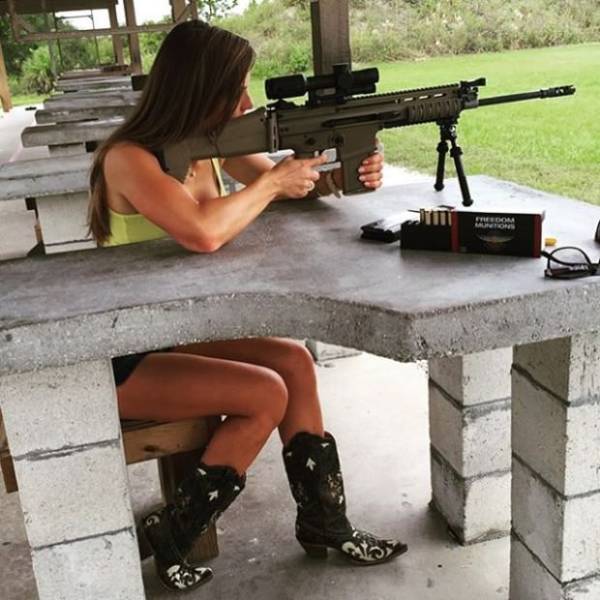 Guns And Girls: A Powerful Combination