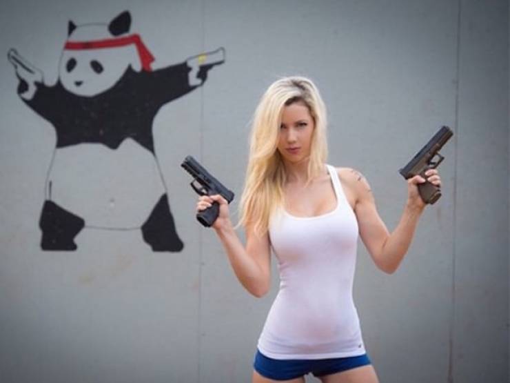 Guns And Girls: A Powerful Combination