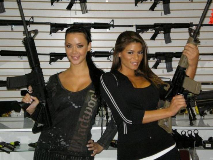 Guns And Girls: A Powerful Combination