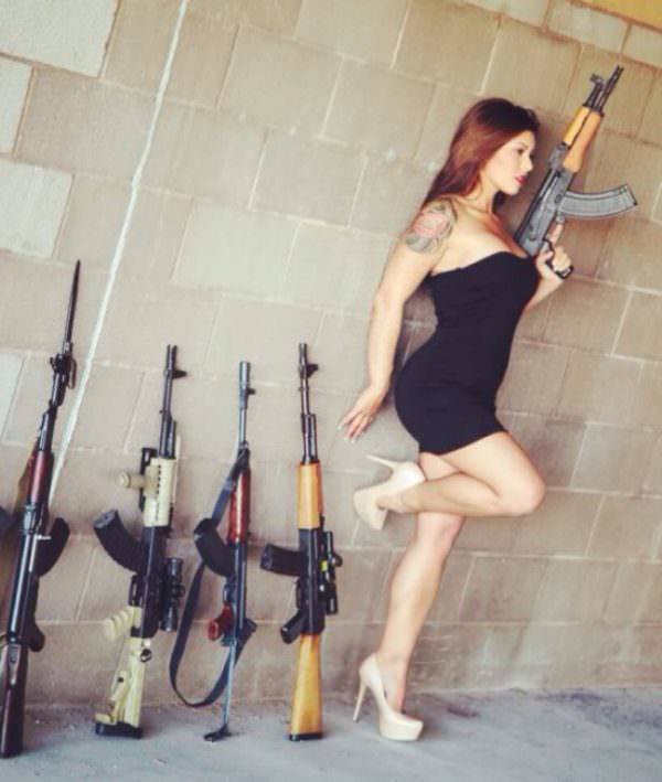 Guns And Girls: A Powerful Combination
