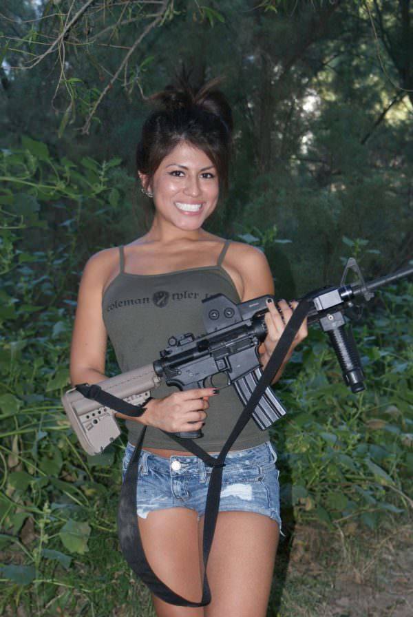 Guns And Girls: A Powerful Combination