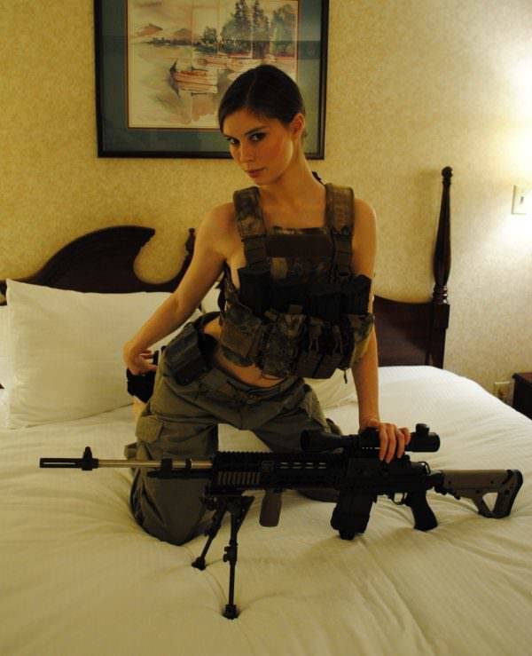Guns And Girls: A Powerful Combination