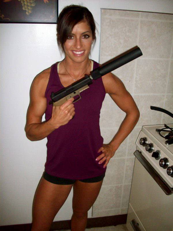 Guns And Girls: A Powerful Combination