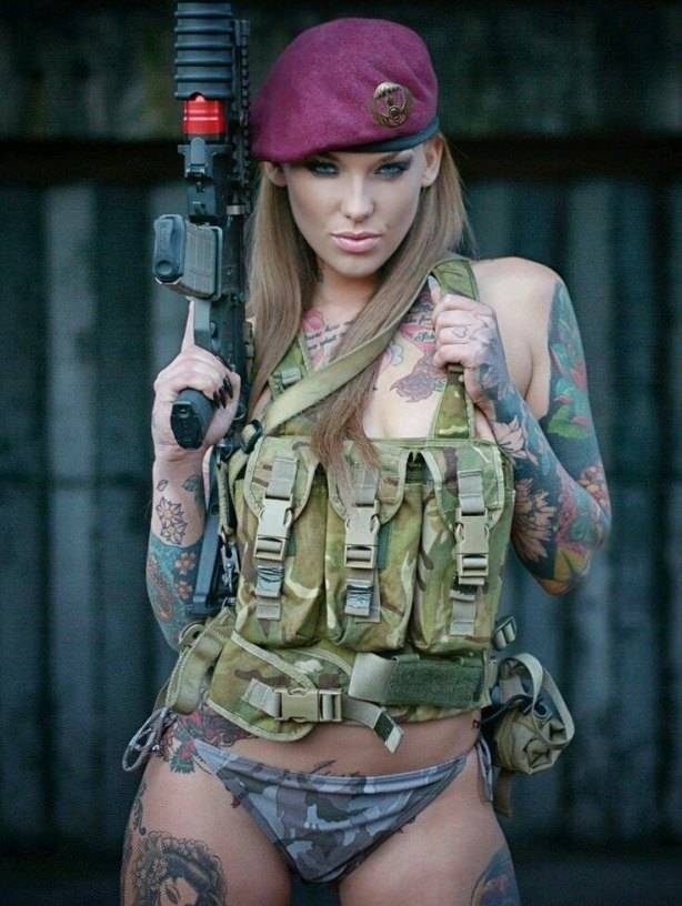 Guns And Girls: A Powerful Combination