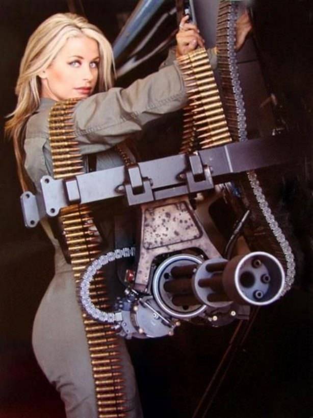 Guns And Girls: A Powerful Combination