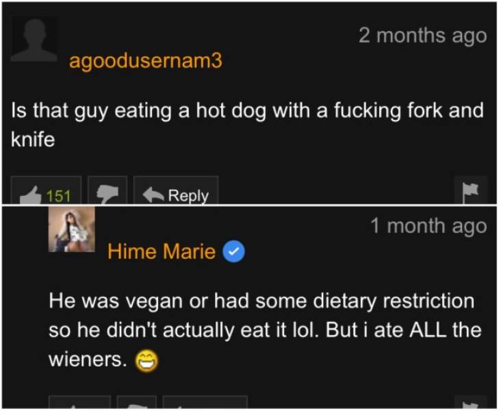 PornHub’s Comments Are Always Wild!