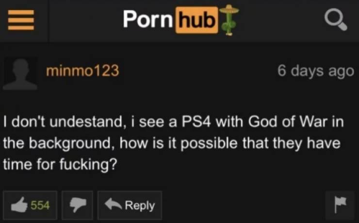 Pornhub Comments that are Better than the Videos