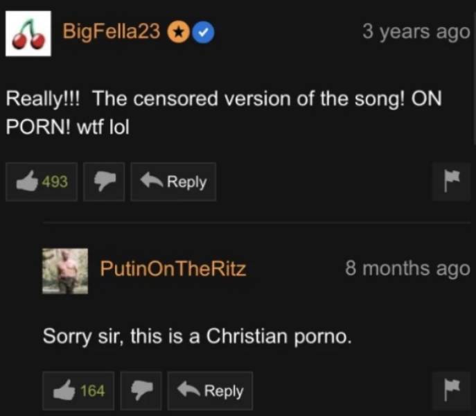 Pornhub Comments that are Better than the Videos