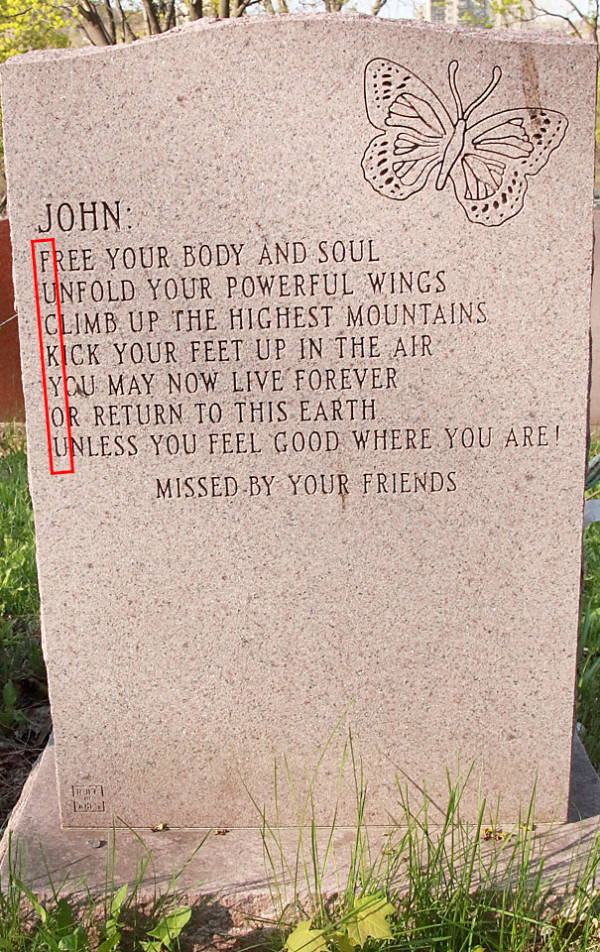 These Tombstones Have One Last Joke to Tell