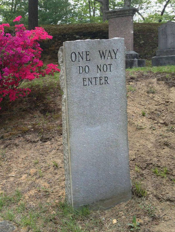 These Tombstones Have One Last Joke to Tell