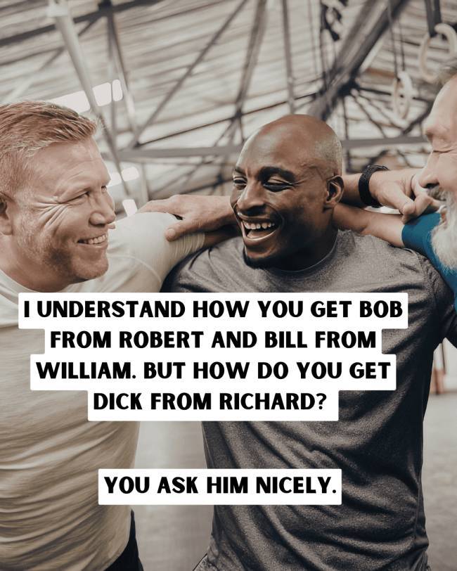 Dirty Jokes + Stock Images = A Fun Time