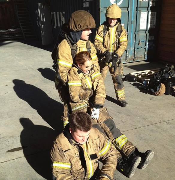 Norwegian Men Might Set Their Homes At Fire After Seeing This Awesome Firefighter