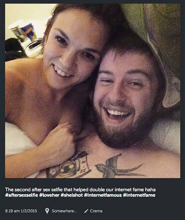 They Take Selfies. And What Do You Do After You Just Had Sex?